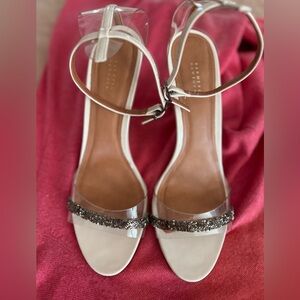 BARNEYS NEW YORK PVS LEATHER SANDALS